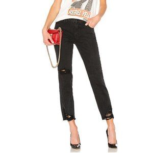 J. Brand Johnny Mid Rise Boyfriend Jeans